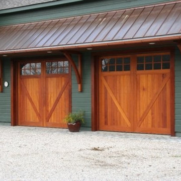 Variety of Artisan's Custom Garage Doors