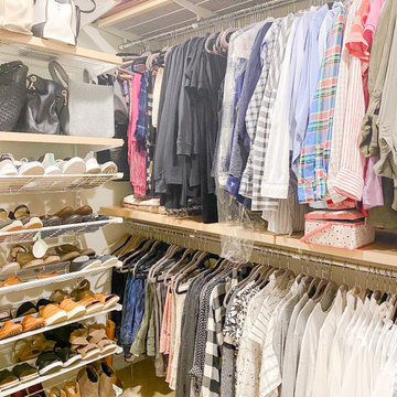 Closet Organizing - Master, Tween, Office/Guest and Linen