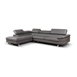 Italian Leather Sectional Sofa Jackson by Seduta d'Arte - $3,799.00 - Products