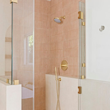mid-century meets transitional home in Glendale, CA