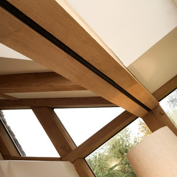 Green Oak Frame Flitch Beam Detail
