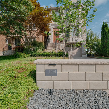 Eglinton Park - Front Yard Number Sign