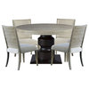 Universal Zephyr 5-Piece Round Dining Table Set #634