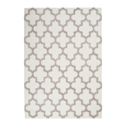 Nourison - Nourison Grace Moroccan Trellis 5' x 7' Area Rug - Area Rugs