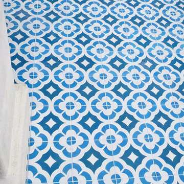 CEMENT TILE TERRACE PROJECT- CALIFORNIA - USA