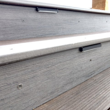 Custom FiberOn Deck and Cedar Pergola