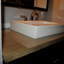Bathroom vanities - Vanity Tops And Side Splashes