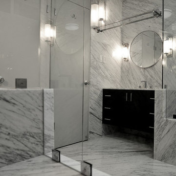 Mammoth ArtDeco Bathroom by Erika Winters® Design