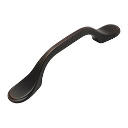 Cosmas - Cabinet Pull, 3" Hole Centers, Oil Rubbed Bronze, Set of 10 - Cabinet And Drawer Handle Pulls