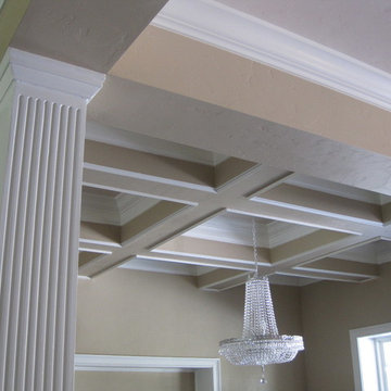 3 Layered Coffered Ceiling