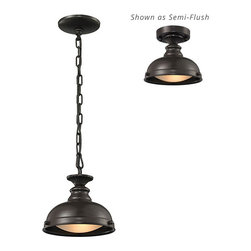 Henninger 8" Pendant - Pendant Lighting