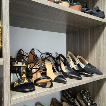 Closet Organizing - Walk-in Closet