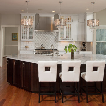 Touching, Hearing, Tasting in an Elegant Kitchen of Ashburn VA
