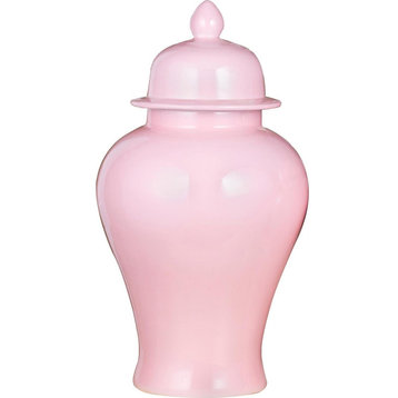 Temple Jar Vase Small Blush Pink Porcelain