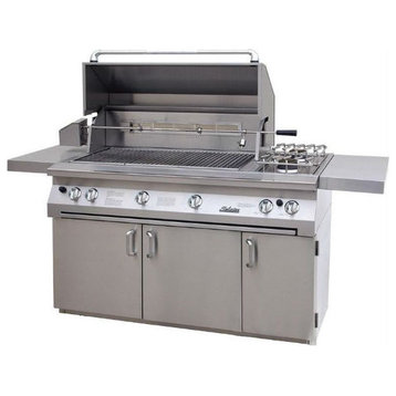 Solaire SOL-AGBQ-56CIR 56" Stainless Steel Freestanding Infrared Gas Grill