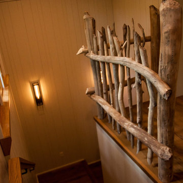 Beaver Wood Stair Rail