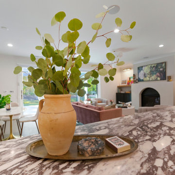 Woodstock Kitchen and Living Room Remodel