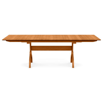 Copeland Sarah Trestle Extension Table, Natural Cherry, 38x60