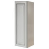 Sunny Wood RLW1236-A Riley 12"W x 36"H Single Door Wall Cabinet - White