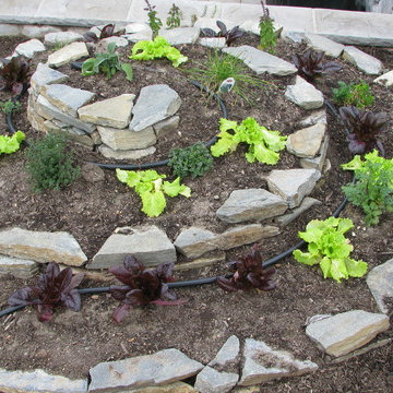 Herbal Spirals Stacked Flagstone