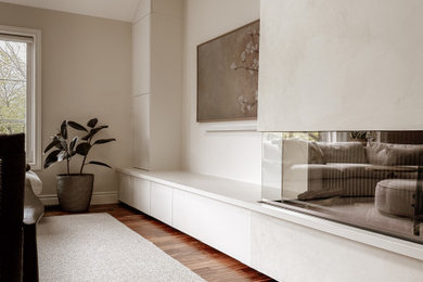 Living room - living room idea in Toronto
