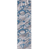 Well Woven Dulcet Clarence Modern Abstract Blue Runner Rug 2' x 7'3"