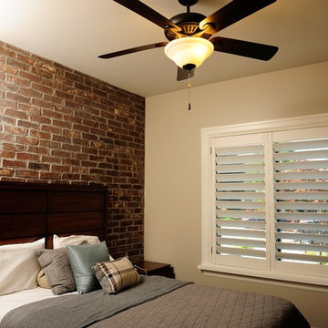 White Plantation Shutter Install