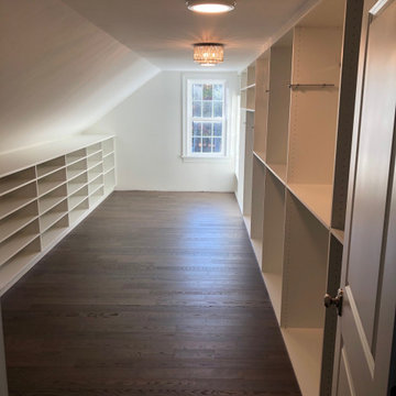 Boston Area Custom Closet with Angles