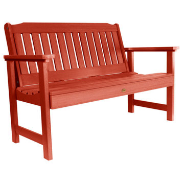 Lehigh Garden Bench, Rustic Red, 4'