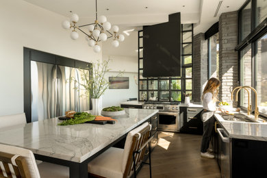 Trendy kitchen photo in Phoenix