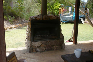 This is an example of a traditional patio in Perth.