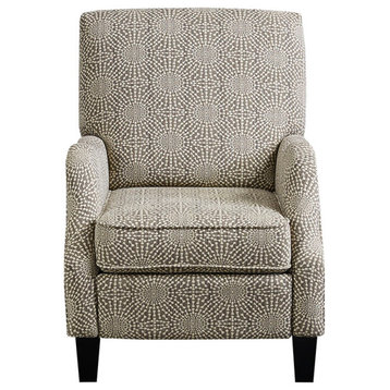 Madison Park Hoffman Eclectic Saules Push Back Recliner Lounge Chair