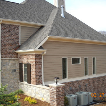 Hardie Khaki Brown | New Construction | Wildwood, MO. 63040