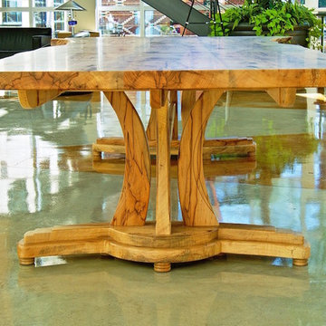 Pecan Street Live Edge Conference Table