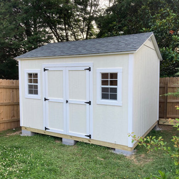 10' x 12' Shed Built in Simpsonville, SC