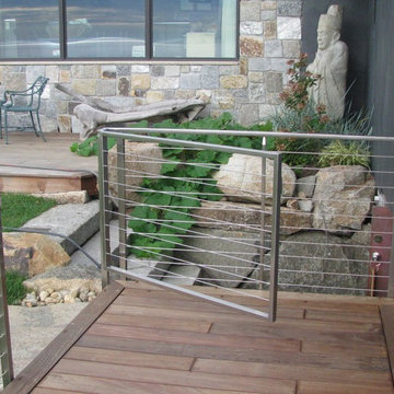 Stainless Steel Gate with Cables