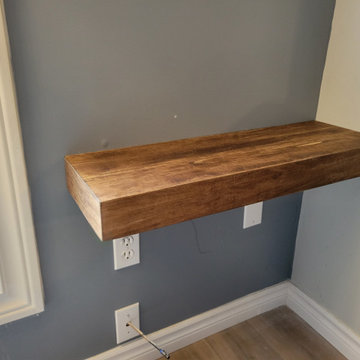 Shelving & Fireplace Renovations