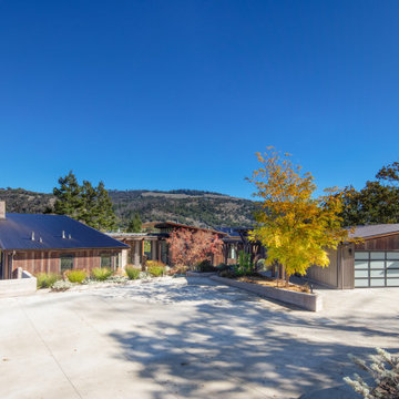 Rustic Modern Hillside Compound