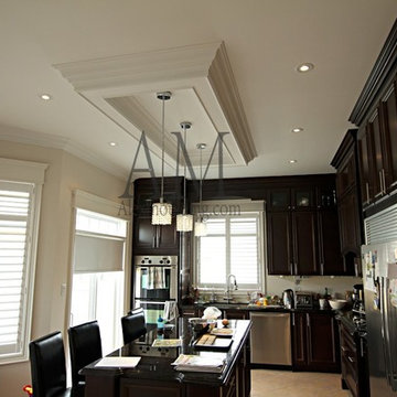 Patterned octagon ceiling, Markham