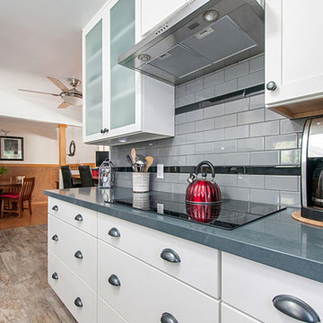 Eternal Charcoal White Kitchen