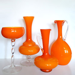 Mid Century Glass - Vases
