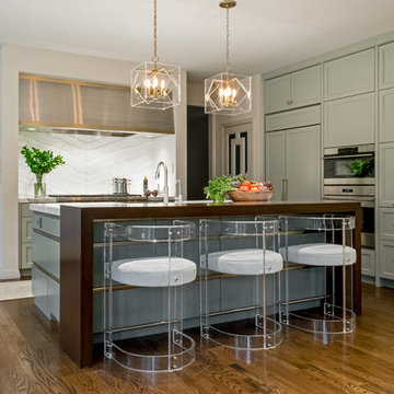 Alamo Heights Elle Decor Kitchen