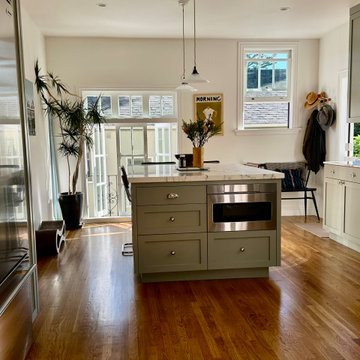 Newly remodelled kitchen