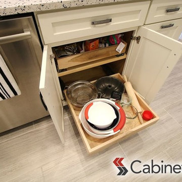 Light and Bright Home with Colonial II Maple Alabaster Cabinets Throughout