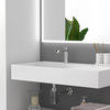 Juniper Bathroom Vanity Top, White, 36", Left Basin, Standard