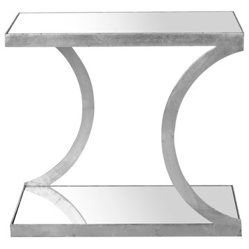 Safavieh Sullivan Accent Table, Silver, Mirror Top