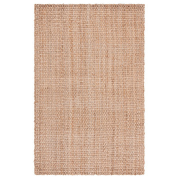 Safavieh Vintage Leather Collection NF830A Rug, Natural, 4' X 6'