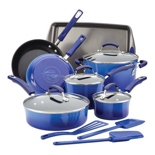 All-Clad B1 Nonstick Hard Anodized Cookware Set - 13 Piece for sale online