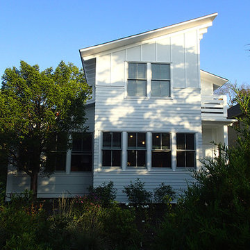 Luminaire: Exterior, late afternoon