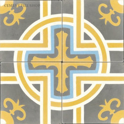 In Stock Cement Tile - 床＆壁タイル